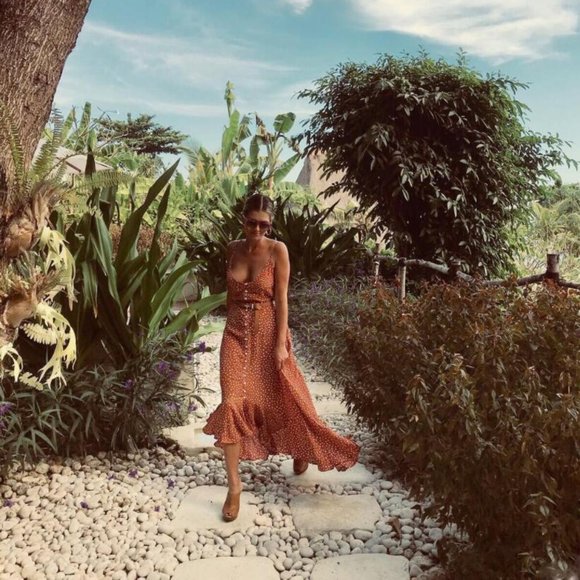 🆕HOT SELLER - BOHO MAXI PRINTED DRESS - Picture 3 of 14